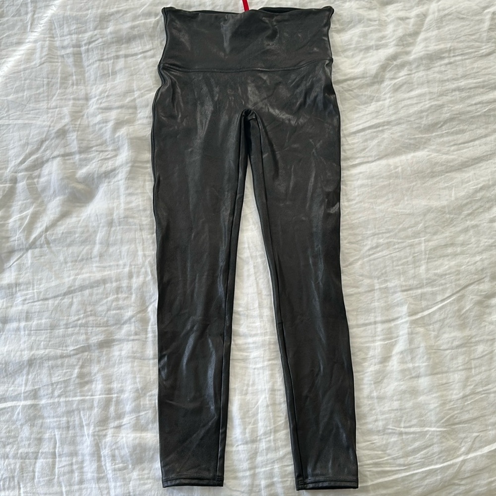 Spanx Faux Leather Leggings